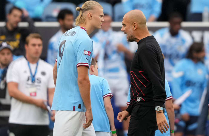 Erling Haaland is Pep Guardiola’s new star striker at Man City